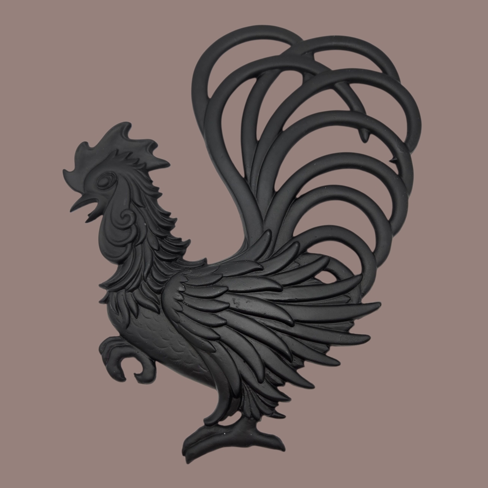 MCM Midwest Metal French Countryside Roosters Wall Decor Vintage - Picture 4 of 12